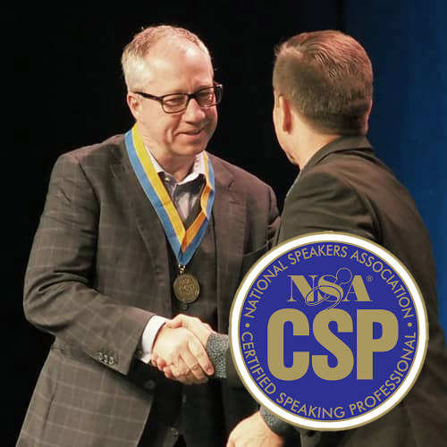 Jan Ditgen bei der Auszeichnung zum CSP